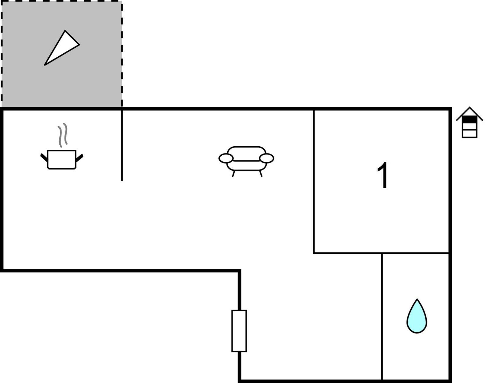 1 Bedroom Cozy Apartment In Bibinje Zewnętrze zdjęcie